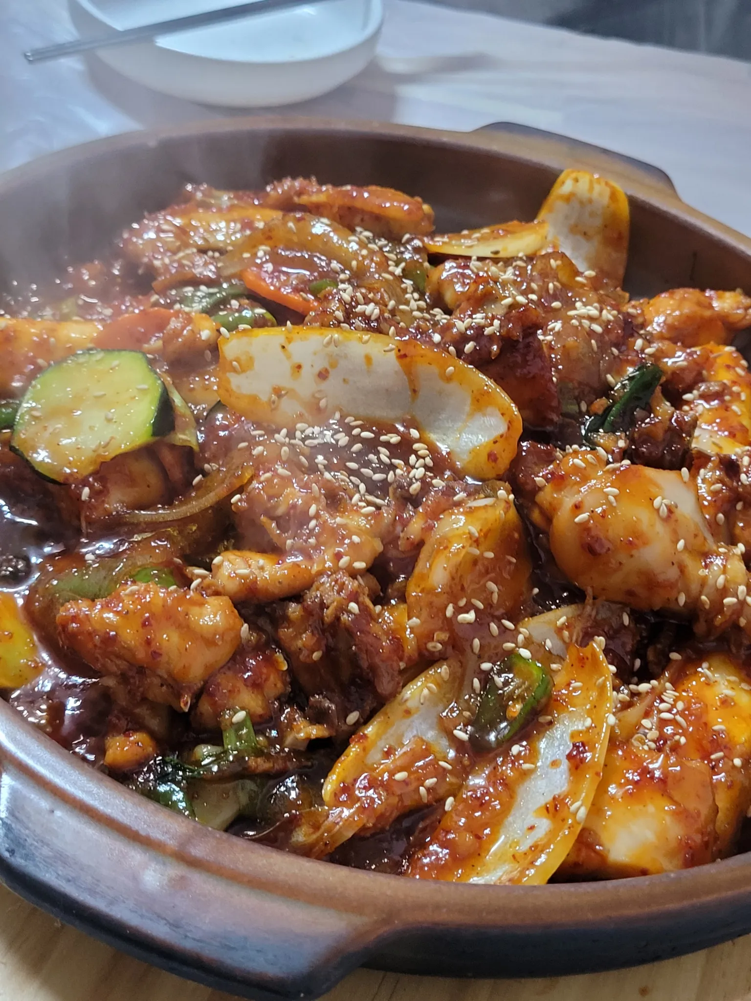 해송 돌판닭찜 진주본점 - 진주 찜닭, 닭찜 맛집 | 다이닝코드, 빅데이터 맛집검색