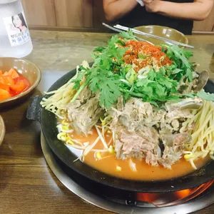 솥뚜껑 감자탕 리뷰 사진