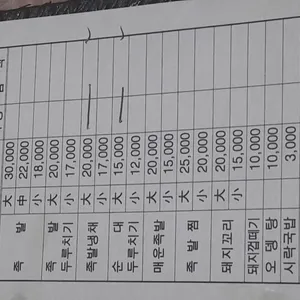 서대시장 원조 족발 리뷰 사진