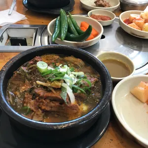 오렌지감자탕 리뷰 사진