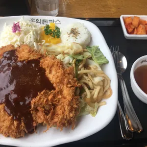 홍익돈까스 리뷰 사진