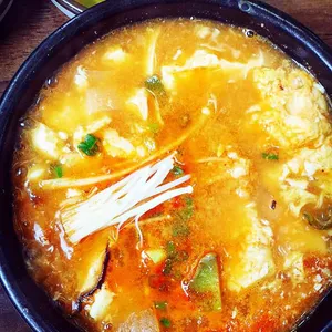 황태칼국수 사진