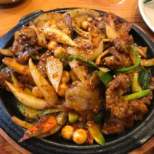 장터보리밥 사진