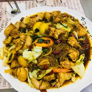 총각찜닭 사진