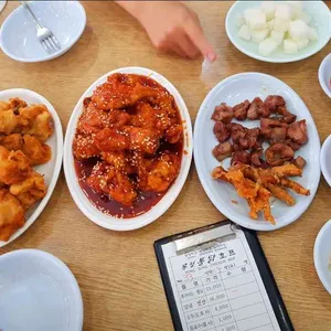 용성통닭 사진