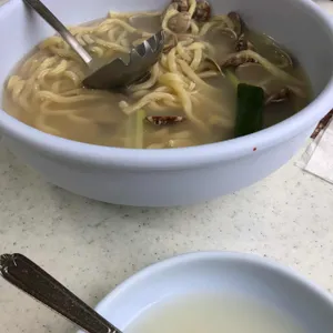 우산바지락칼국수 사진