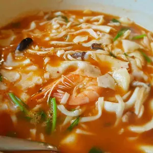 얼큰한 조벡이 수제비 사진
