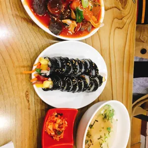 옛날 땡땡이 상추튀김 사진