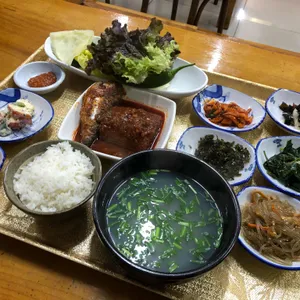 섬진강재첩국 사진