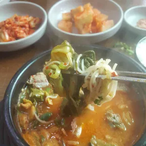아바이순대 사진