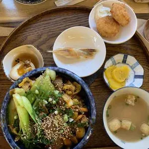 철탄 함바그 텐동 사진