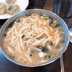 대머리칼국수 사진