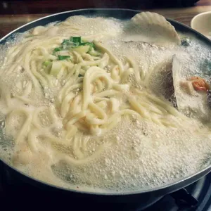 가리비칼국수 사진
