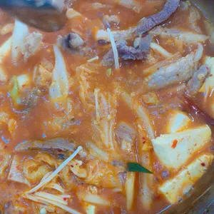 푼양이 김치찌개 사진