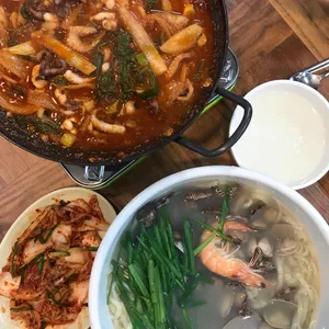 맛집 부추해물칼국수 리뷰 사진