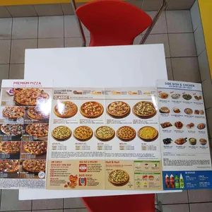 도미노피자 리뷰 사진