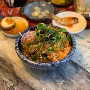철탄 함바그 텐동 사진