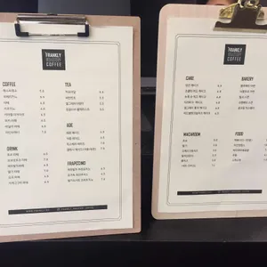 프랭클리 로스터리 커피 리뷰 사진