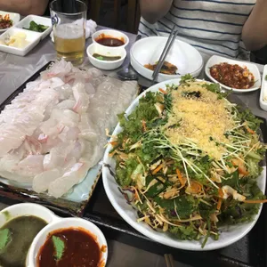 새싹막회 사진