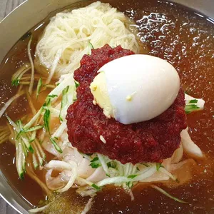 홍주밀면 사진