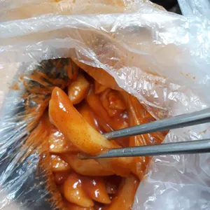 섹시한 떡볶이 꼬마김밥 사진