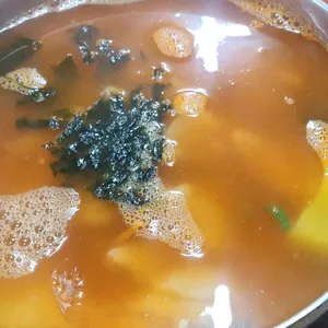 부림해물손수제비 칼국수 사진