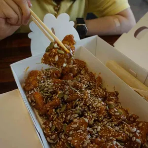 월이 메밀 닭강정 사진