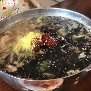 장미칼국수 사진