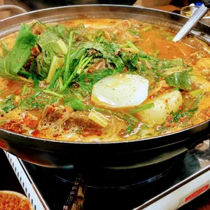 화양 순대국 감자탕 사진