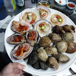 청정해역 북한산 조개구이 리뷰 사진