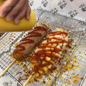 명랑핫도그 사진