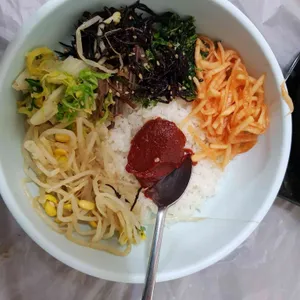 민속보리밥 사진