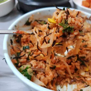 민속보리밥 사진