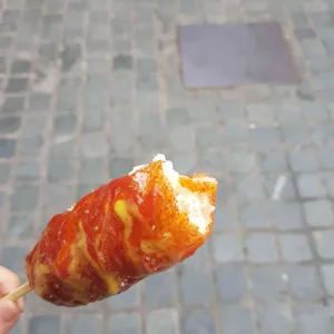 명랑핫도그 사진