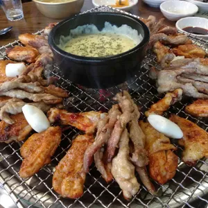 숯불에닭  사진