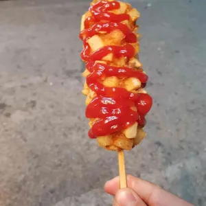 명랑핫도그 사진