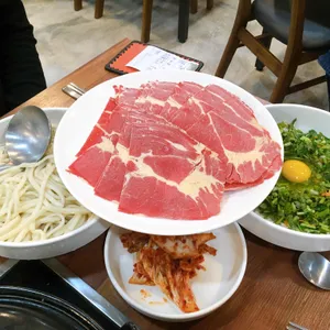 등촌샤브칼국수 사진