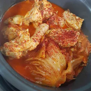 양푼이돈사랑 묵은지 탕찜 사진