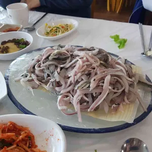 보성 회천수산물위판장 사진