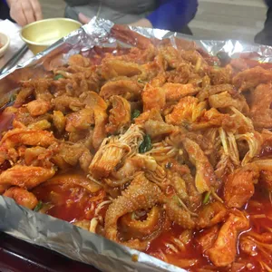 해남 장수 촌닭 사진