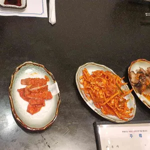 잡어와 묵은지 사진