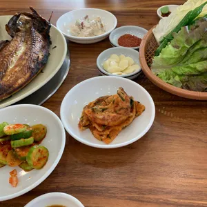 밥상 사진