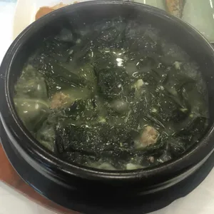 강릉한정식 하서주미역 사진