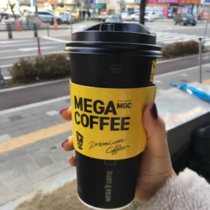 메가커피 리뷰 사진