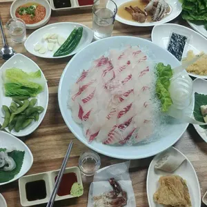 문섬횟집 사진