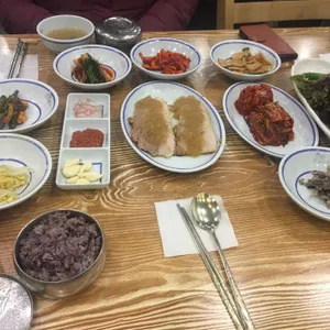 남자마늘보쌈 사진