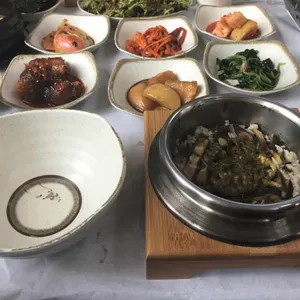 율리 전복밥 오리 매운탕 리뷰 사진