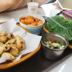 현완단겸 상추튀김 사진