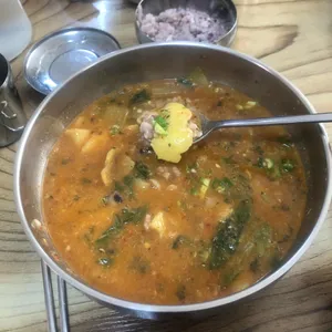 무진장어탕 칼국수 사진