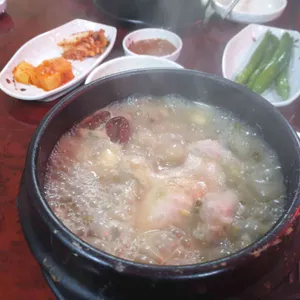 녹두삼계탕 사진